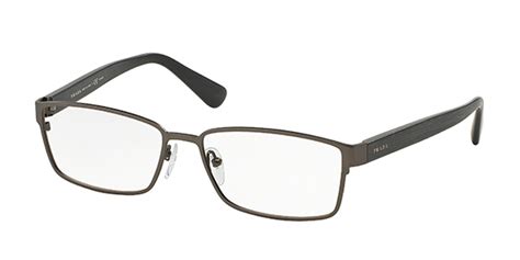 Prada PR 50SV 1AP1O1 Eyeglasses in Silver 